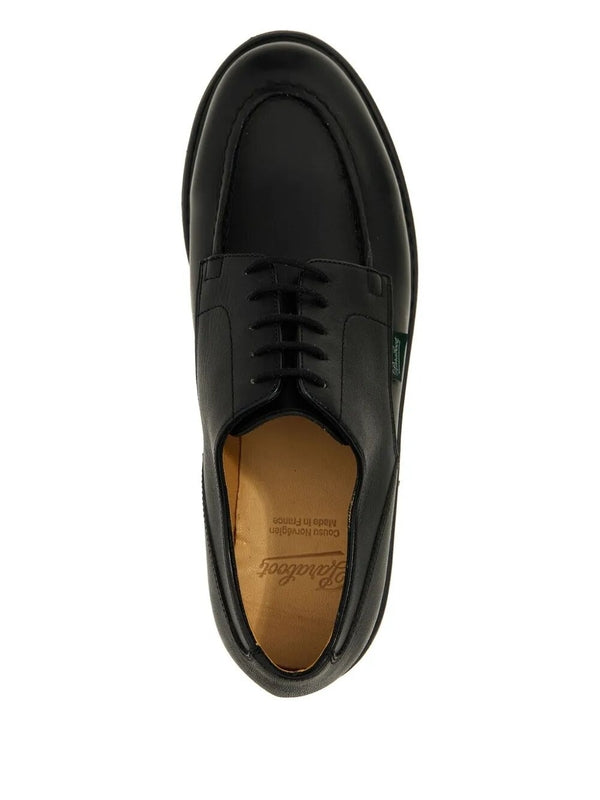 Paraboot Black Lace-Up Shoes