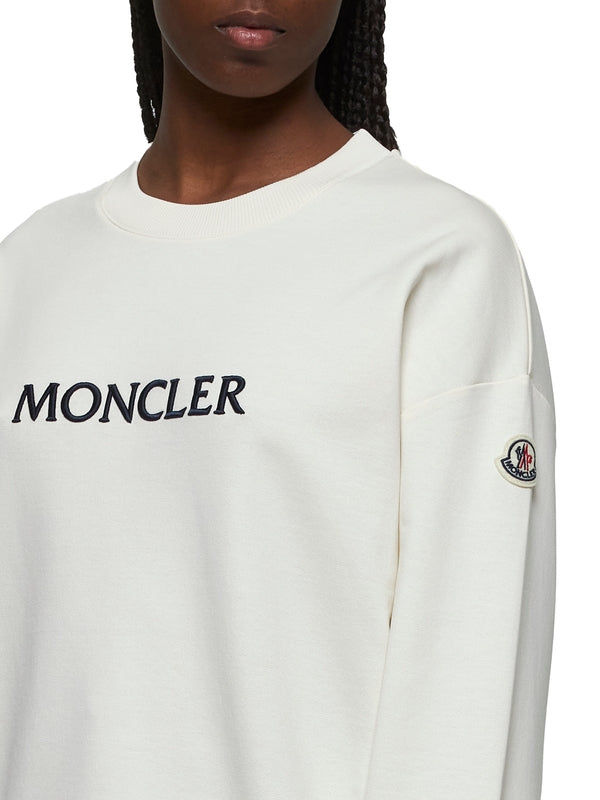 Logo Detail Cotton Sweatshirt