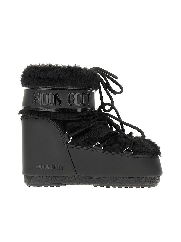 Icon Logo Lace-up Boots