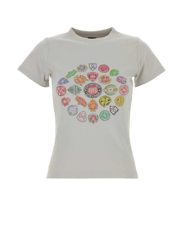 Balenciaga Grey Half Sleeve