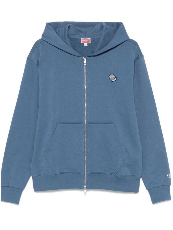 Bokeh Flower
  Hood Zip-Up