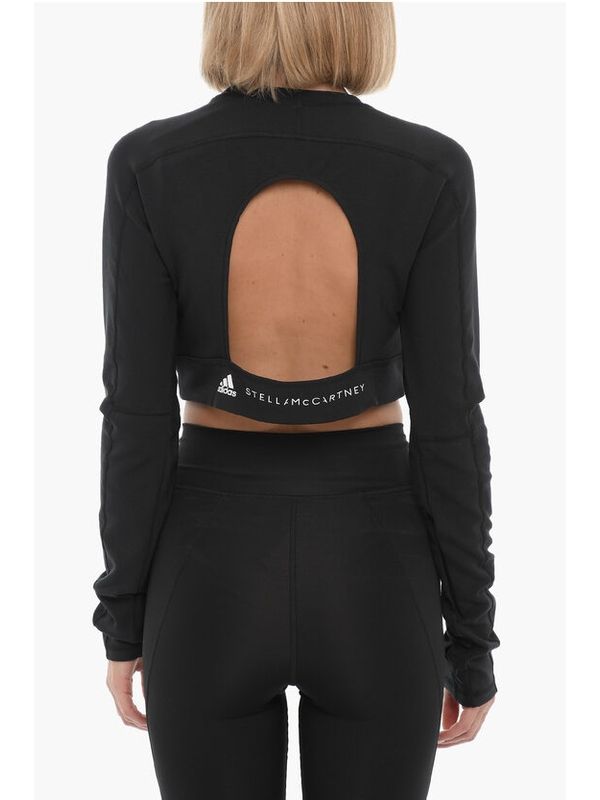 Stella Mccartney Back Cutout Long Sleeve Top