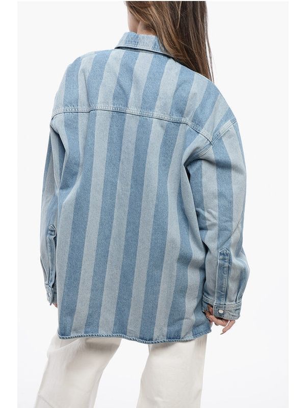 Beaux Stripe Denim Shirt