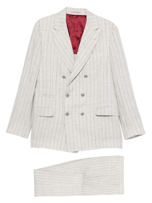 Brunello Cucinelli Beige Suits