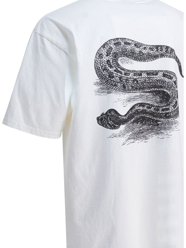 Stussy White Half Sleeve