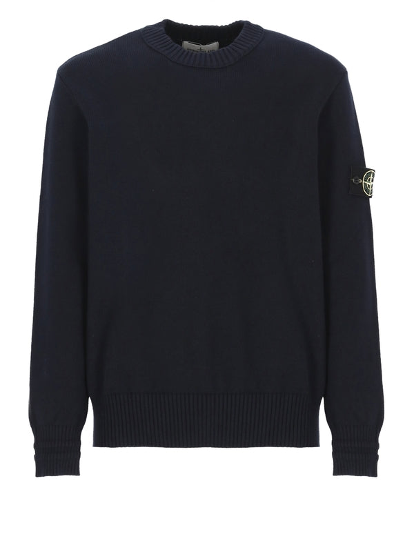 Wappen Patch Crewneck Knit