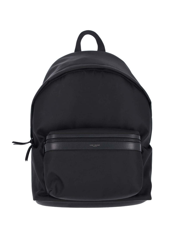 Saint Laurent Black Backpacks