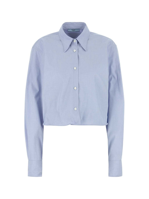 Back Triangle Patch Cotton Shirt