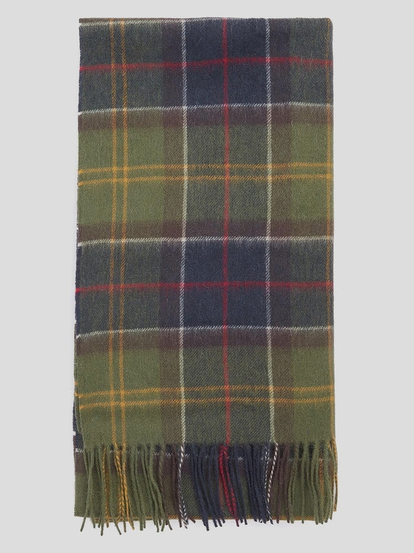 Tartan Check Wool Scarf