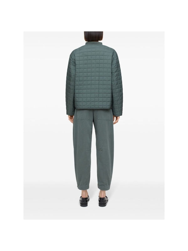 キルティングボタンジャケット