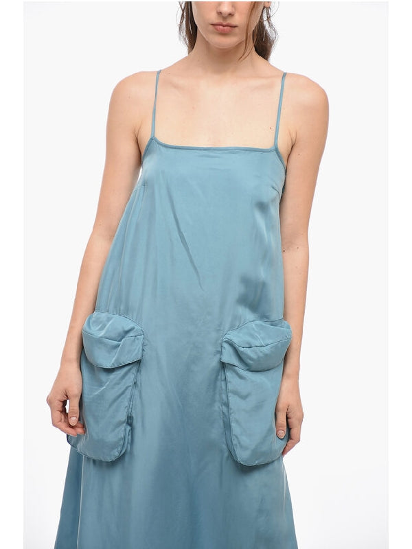 Sunnei Blue Long Dress