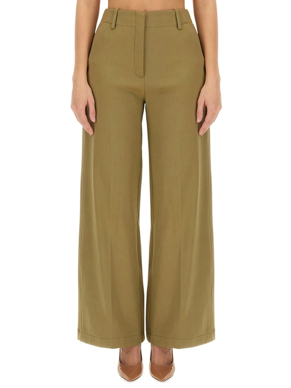 Cotton Blend Pants