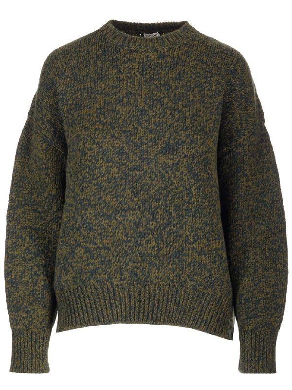 Wool Blend Crewneck Knit