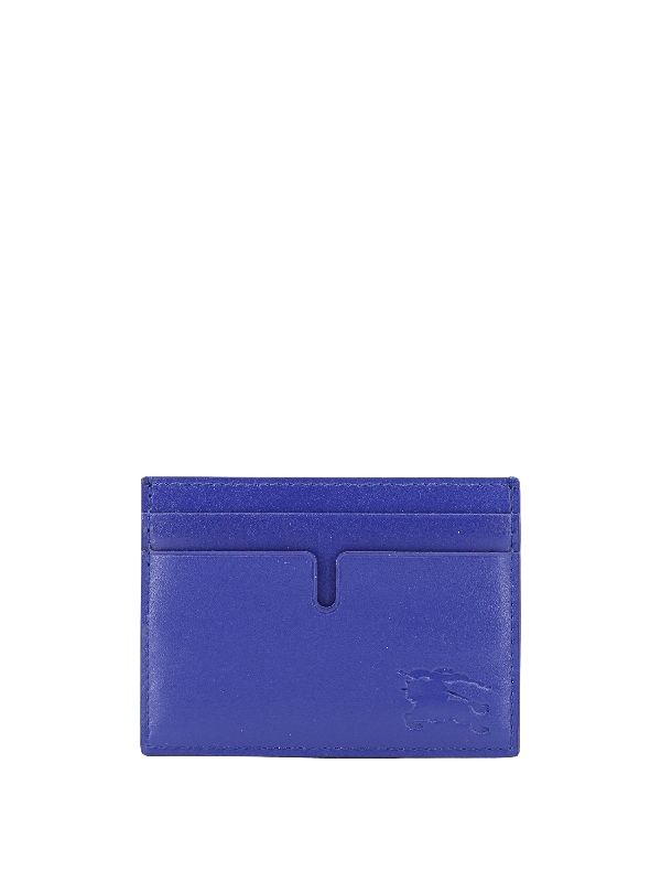 Ekd Embossed Logo Leather Cardholder
