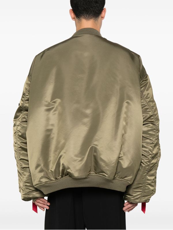 Reversible
  Cargo Pocket Bomber Jacket