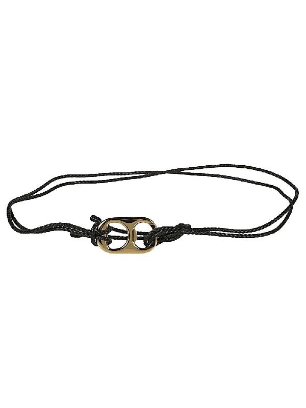 Braided Leather Thin Belt