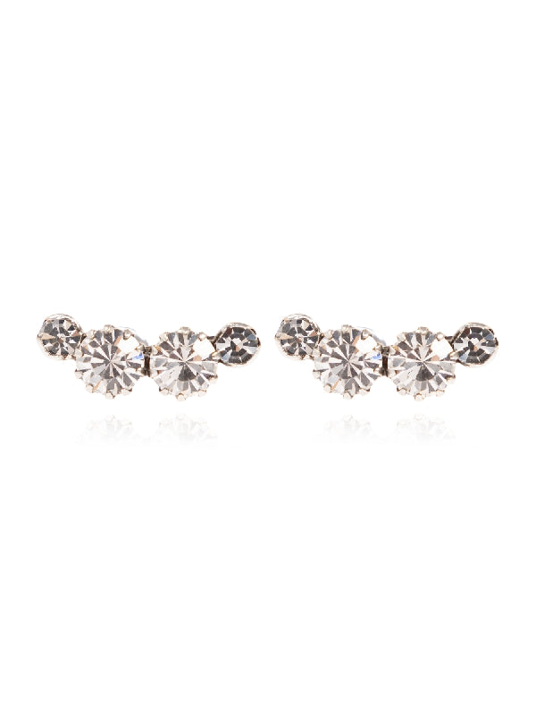 Crystal
  Decorated Earrings