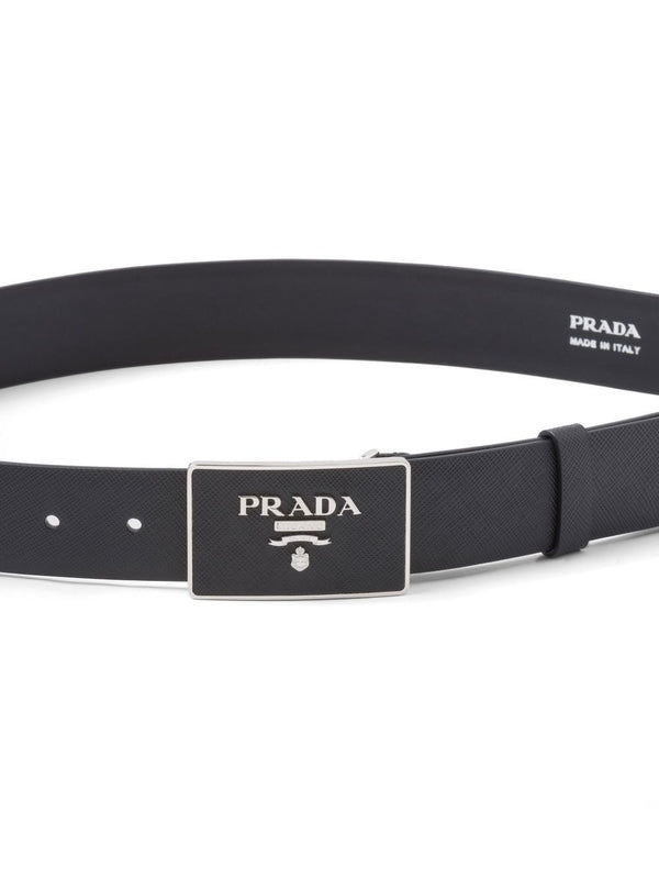 Prada Black Belt