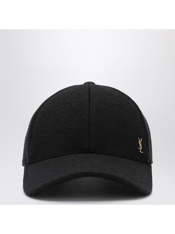 Saint Laurent Black Cap