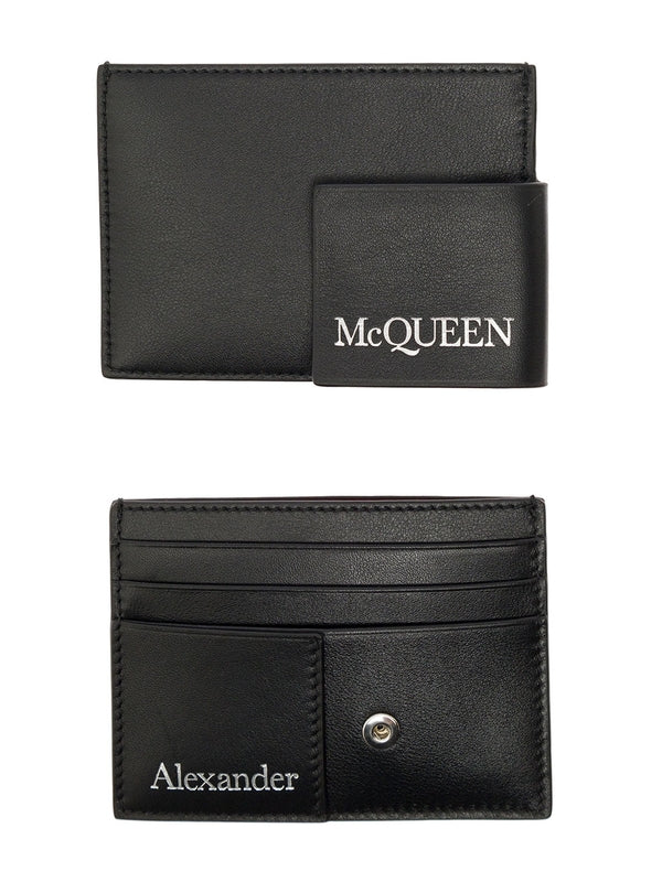 Alexander Mcqueen Black Card Holders