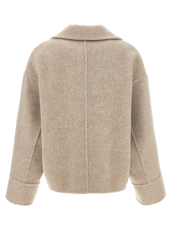 Wool Cashmere Double Coat