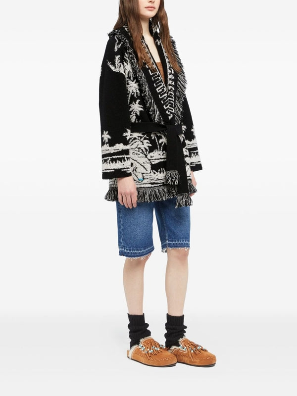 Alanui Black Cardigan