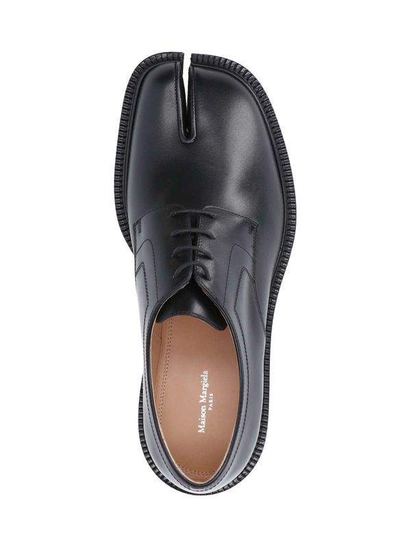 Tabi Leather Lace-Up Shoes