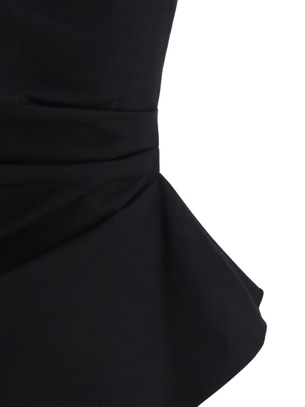 Asymmetric Draped Sleeveless Top