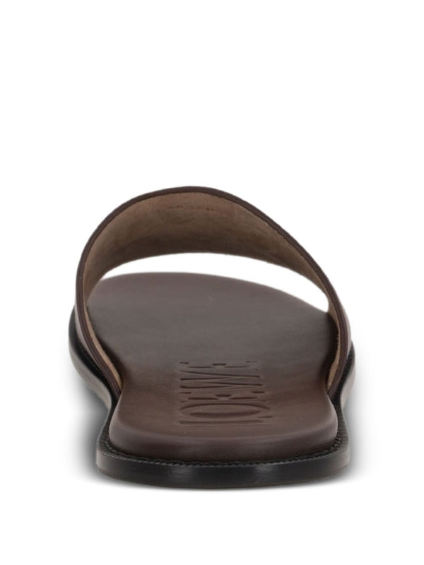 Loewe Burgundy Slides