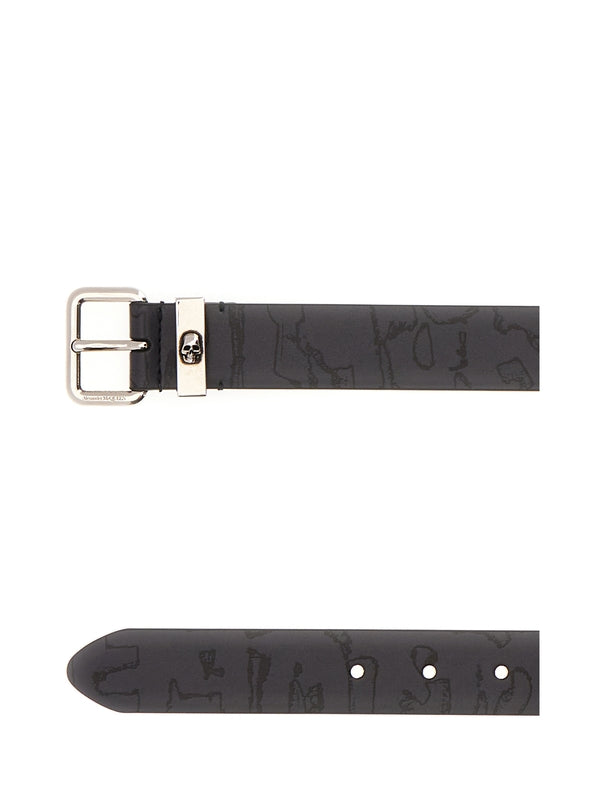 Alexander Mcqueen Black Belt