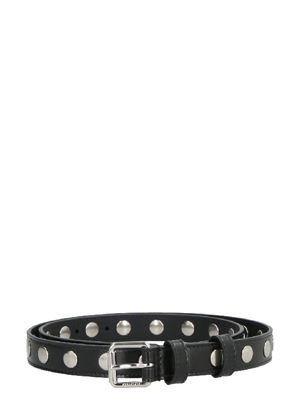 Stud Detail Leather Belt