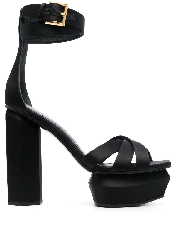 Ava Anklet Platform Sandal Heel