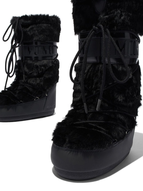Moon Boot Black Middle Boots