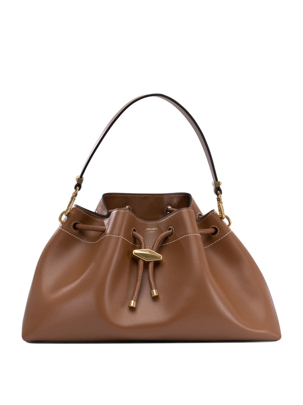 Bon Bon Leather Bucket Bag