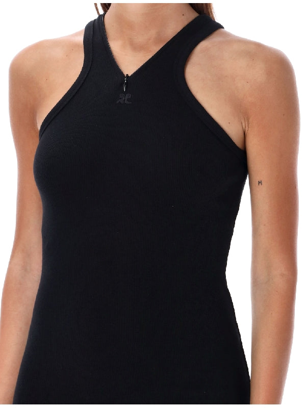 Courrèges - Logo Patch Mini Dress - Jente