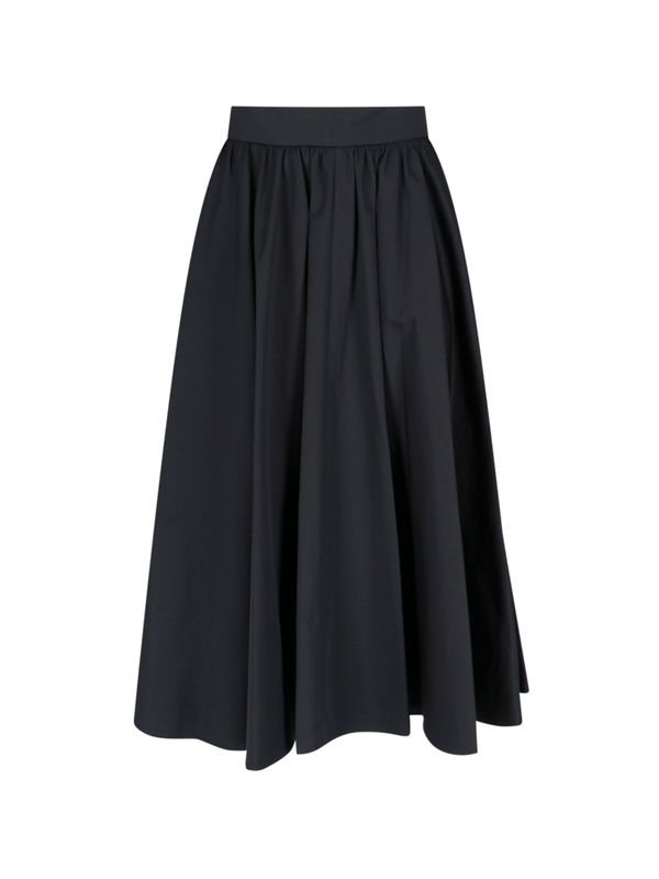 Cotton Gabardine Volume
  Skirt