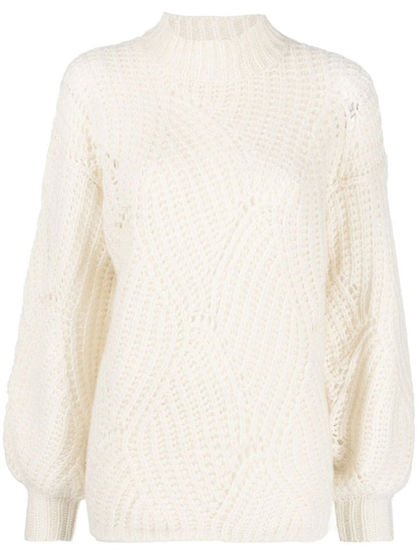Agnona Ivory Knitted
