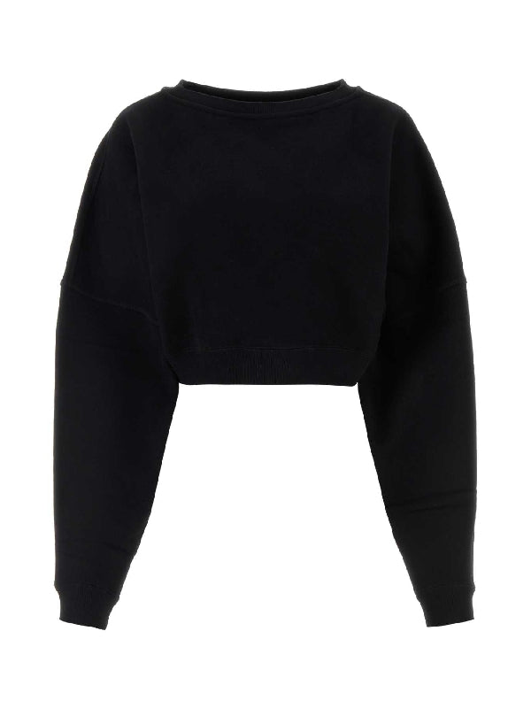 Crewneck Crop Sweatshirt