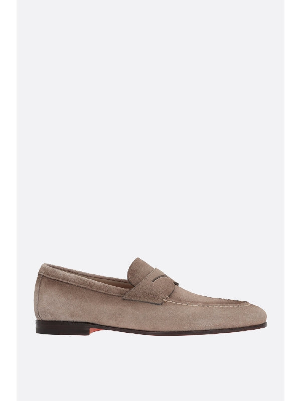 Suede Penny Loafer