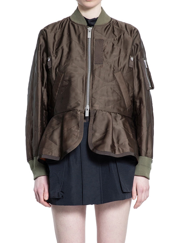 Sakai Green Bomber Jacket