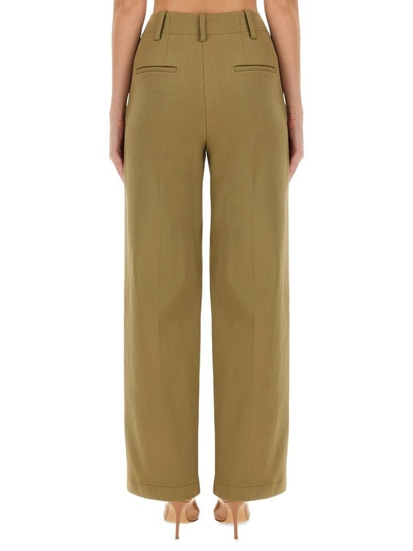 Cotton Blend Pants