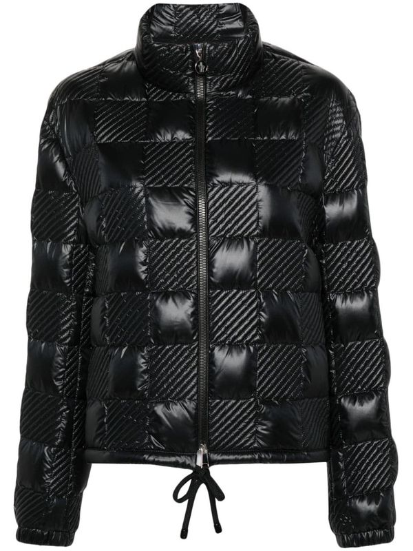 Ancy Quilted Highneck Puffer