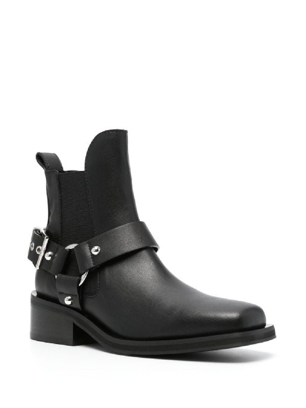 Biker Leather
  Chelsea Boots