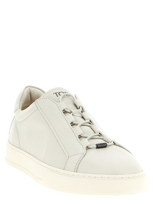 Tod'S White Low Top Sneakers