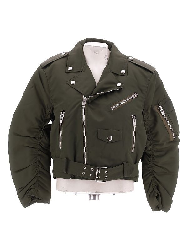 Multi Zipper Pocket Biker Jacket