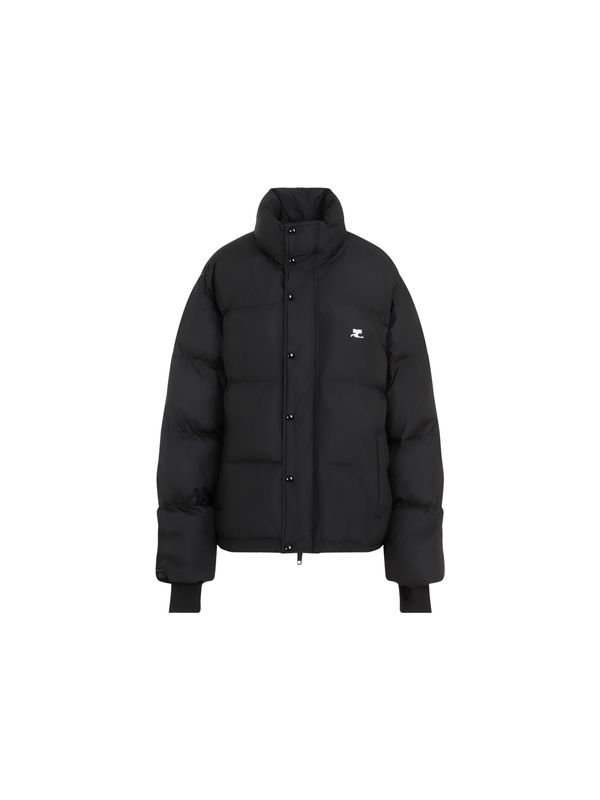 Courrèges - Logo Patch Crop Padding - Jente