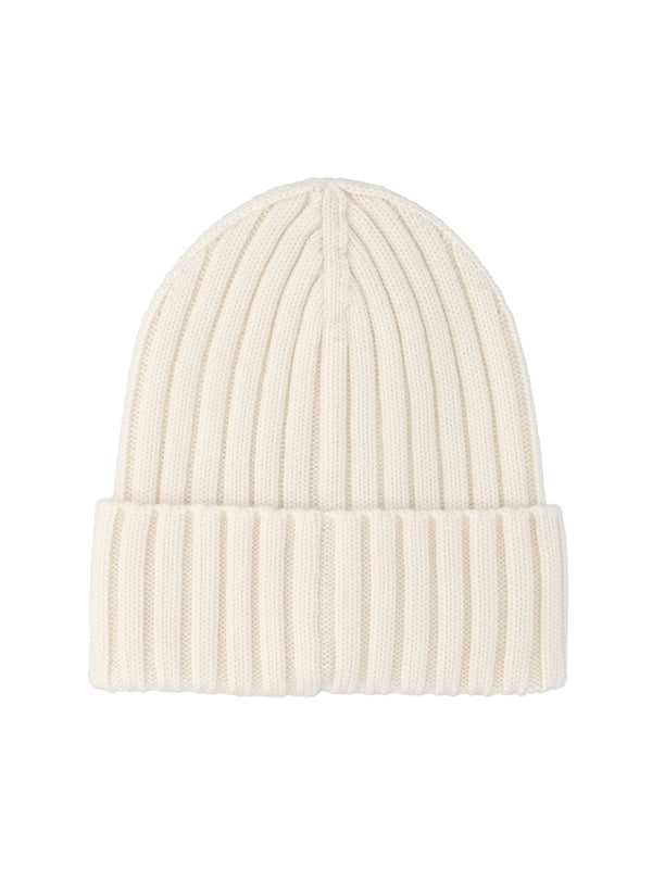 Logo Patch Wool Beanie