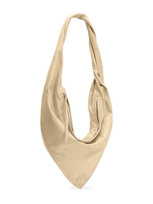 Scarf Leather Shoulder Bag