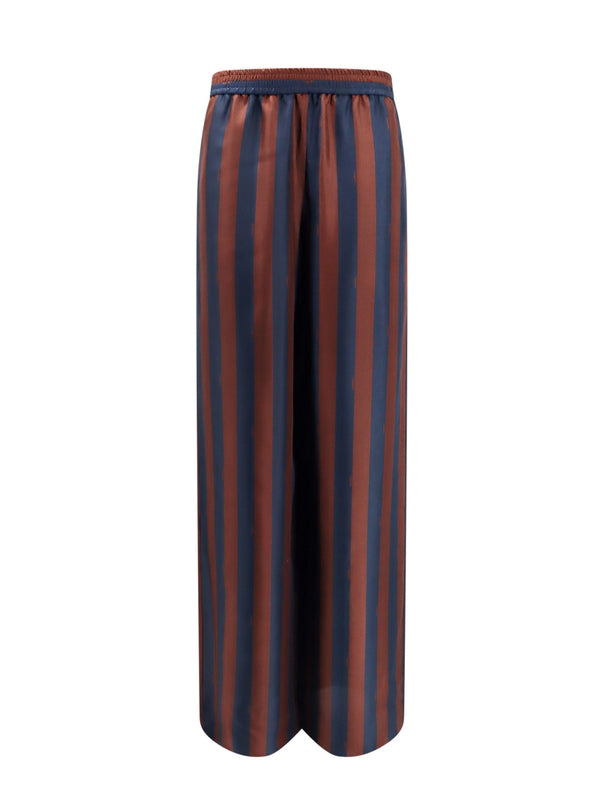 FENDI - Stripe Silk Pants - Jente