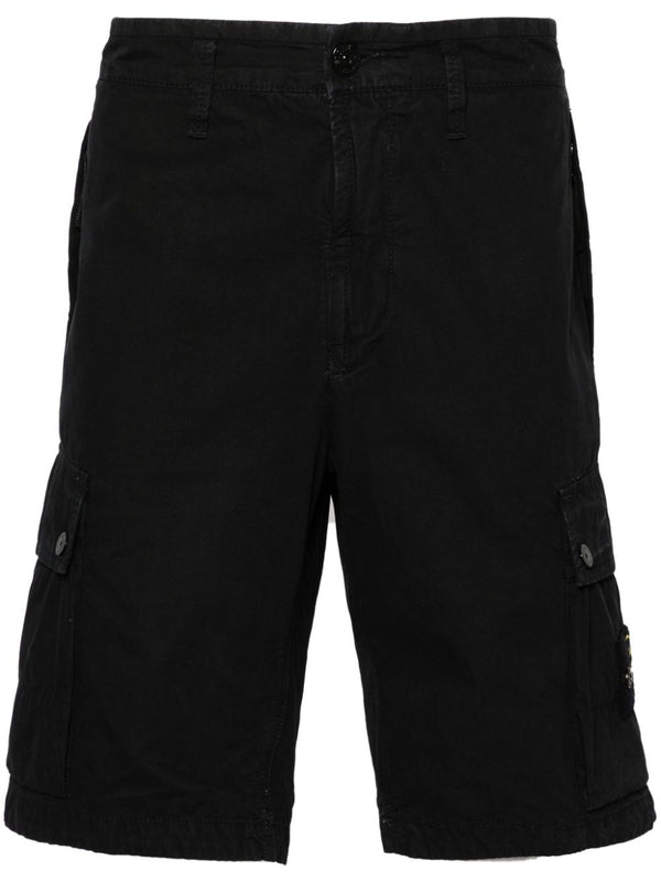 Wappen Patch Cotton Shorts